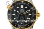 Omega Seamaster Diver 300M VSF 1:1 Best Edition SS 42mm YG Bezel SS/YG Bracelet Super Clone A8800