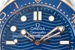 Omega Seamaster Diver 300M VSF 1:1 Best Edition SS 42mm RG Bezel SS/RG Bracelet Super Clone A8800