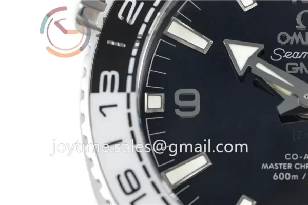 Omega Planet Ocean 600M GMT VSF 1:1 Best Edition SS 43.5mm SS Bracelet Super Clone A8906