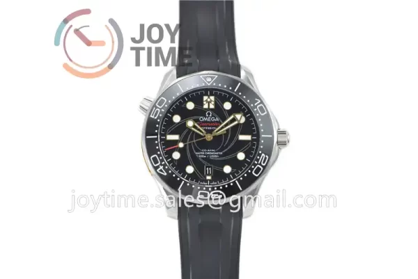 Omega Seamaster Diver 300M "007Limited Edition" VSF 1:1 Best Edition SS 42mm Rubber Strap Super Clone A8800