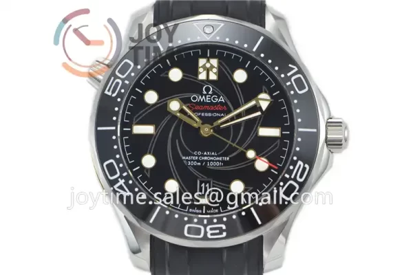 Omega Seamaster Diver 300M "007Limited Edition" VSF 1:1 Best Edition SS 42mm Rubber Strap Super Clone A8800