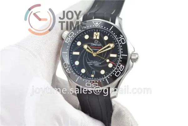 Omega Seamaster Diver 300M "007Limited Edition" VSF 1:1 Best Edition SS 42mm Rubber Strap Super Clone A8800