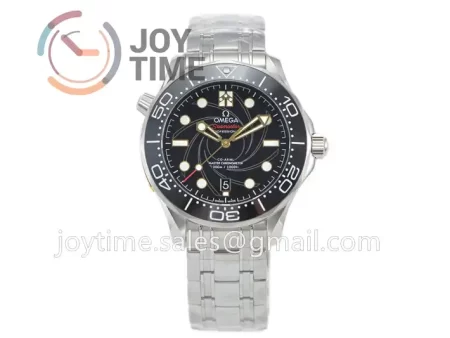 Omega Seamaster Diver 300M "007Limited Edition" VSF 1:1 Best Edition SS 42mm SS Bracelet Super Clone A8800