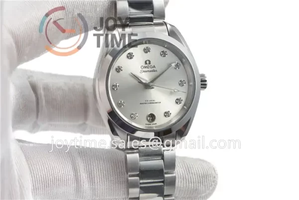 Omega Aqua Terra 150M Ladies  VSF 1:1 Best Edition SS 34mm SS Bracelet Super Clone A8800