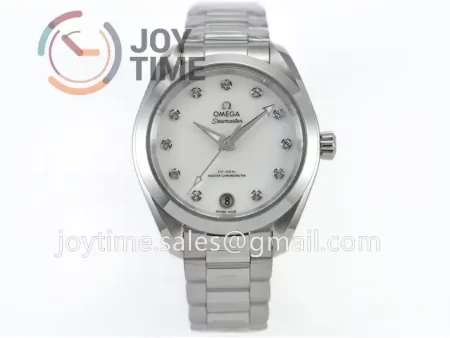 Omega Aqua Terra 150M Ladies  VSF 1:1 Best Edition SS 34mm SS Bracelet Super Clone A8800