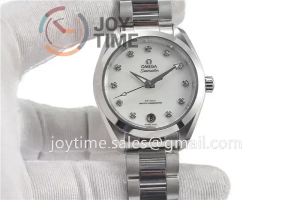 Omega Aqua Terra 150M Ladies  VSF 1:1 Best Edition SS 34mm SS Bracelet Super Clone A8800