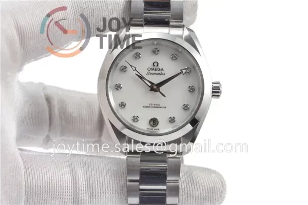 Omega Aqua Terra 150M Ladies  VSF 1:1 Best Edition SS 34mm SS Bracelet Super Clone A8800