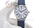 Omega De Ville Tresor Ladies 1:1 Best Edition SS 36mm Leather Strap Quartz (7Colors)