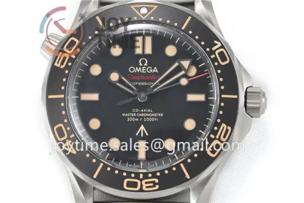 Omega Seamaster Diver 300M "No Time to Die" Limited Edition VSF 1:1 Best Edition Titanium 42mm SS Bracelet Super Clone A8806