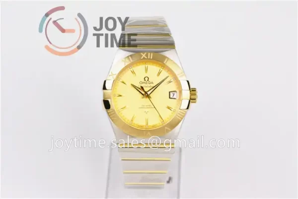 Omega Constellation VSF 1:1 Best Edition SS 38mm YG Bezel SS/YG Bracelet A8500