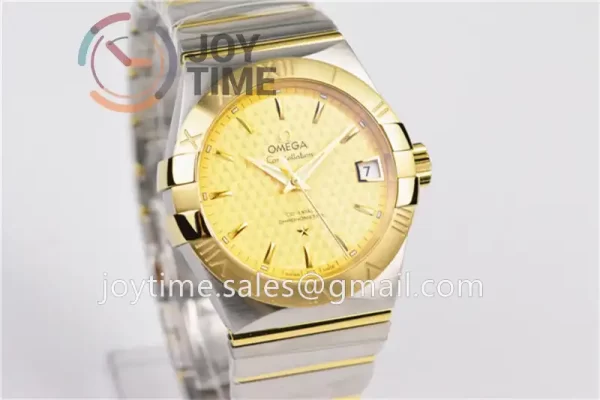 Omega Constellation VSF 1:1 Best Edition SS 38mm YG Bezel SS/YG Bracelet A8500