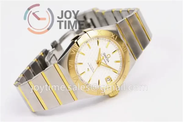 Omega Constellation VSF 1:1 Best Edition SS 38mm YG Bezel SS/YG Bracelet A8500