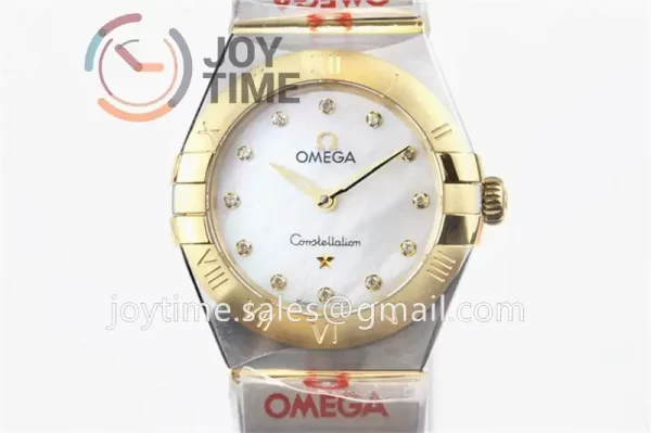 Omega Constellation GF 1:1 Best Edition SS 25mm YG Bezel SS/YG Bracelet Quartz