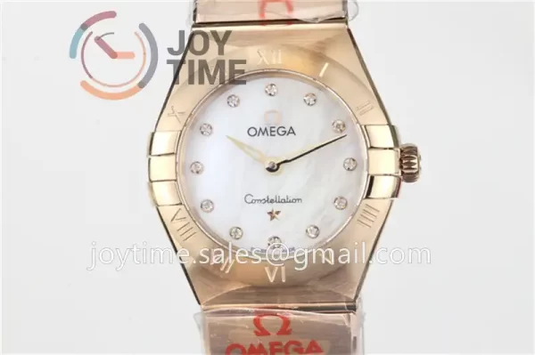 Omega Constellation GF 1:1 Best Edition RG 25mm RG Bracelet Quartz