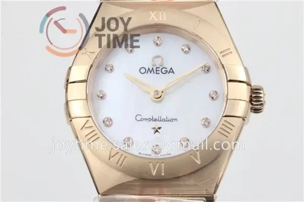 Omega Constellation GF 1:1 Best Edition RG 25mm RG Bracelet Quartz