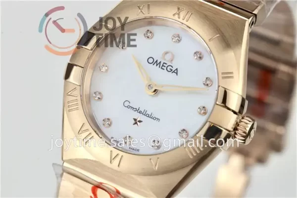 Omega Constellation GF 1:1 Best Edition RG 25mm RG Bracelet Quartz