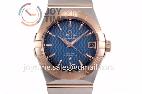 Omega Constellation VSF 1:1 Best Edition SS 38mm RG Bezel SS/RG Bracelet A8500