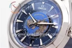 Omega Aqua Terra Worldtimer VSF 1:1 Best Edition SS 43mm Rubber Strap Super Clone A8938