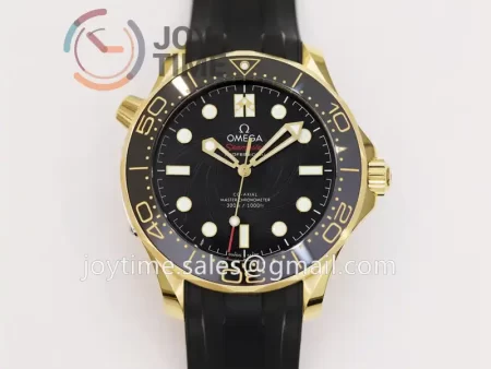 Omega Seamaster Diver 300M ORF 1:1 Best Edition YG 42mm Rubber Strap Super Clone A8800