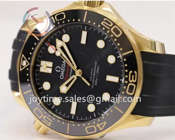 Omega Seamaster Diver 300M ORF 1:1 Best Edition YG 42mm Rubber Strap Super Clone A8800