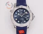 Omega Seamaster Diver 300M Beijing Winter Olympics Special Edition ORF 1:1 Best Edition SS 42mm Rubber Strap Super Clone A8800