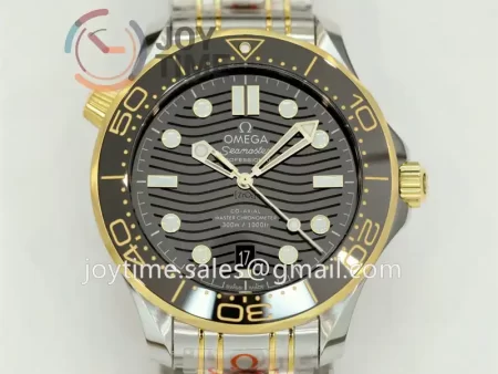 Omega Seamaster Diver 300M ORF 1:1 Best Edition SS 42mm YG Bezel SS/YG Bracelet Super Clone A8800