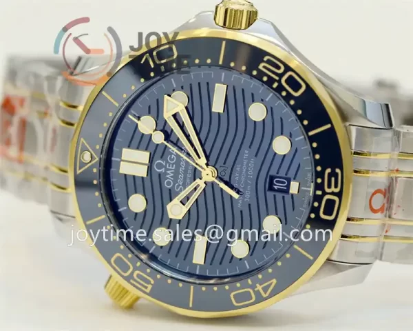 Omega Seamaster Diver 300M ORF 1:1 Best Edition SS 42mm YG Bezel SS/YG Bracelet Super Clone A8800