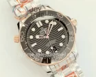 Omega Seamaster Diver 300M ORF 1:1 Best Edition SS 42mm RG Bezel SS/RG Bracelet Super Clone A8800