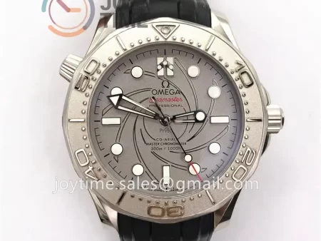 Omega Seamaster Diver 300M “007”Limited Edition VSF 1:1 Best Edition SS 42mm Rubber Strap Super Clone A8800