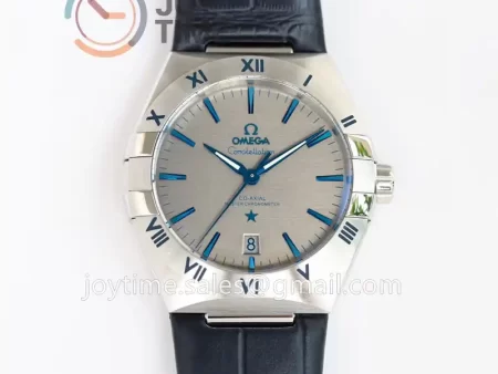 Omega Constellation ORF 1:1 Best Edition SS 39mm Leather Strap A8800