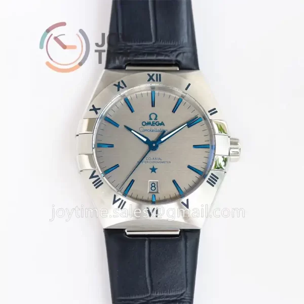 Omega Constellation ORF 1:1 Best Edition SS 39mm Leather Strap A8800