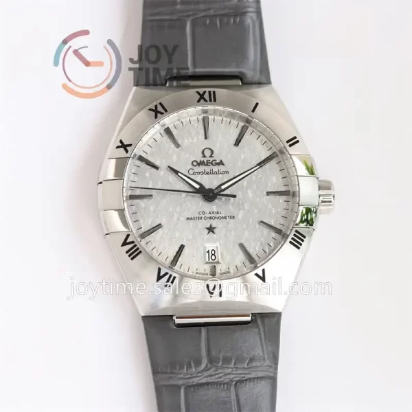 Omega Constellation ORF 1:1 Best Edition SS 39mm Leather Strap A8800