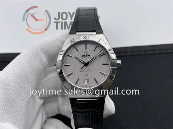 Omega Constellation VSF 1:1 Best Edition SS 39mm Leather Strap A8900