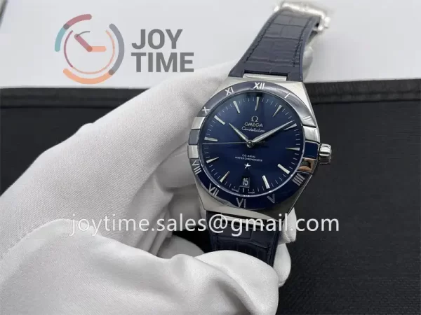 Omega Constellation VSF 1:1 Best Edition SS 39mm Leather Strap A8900