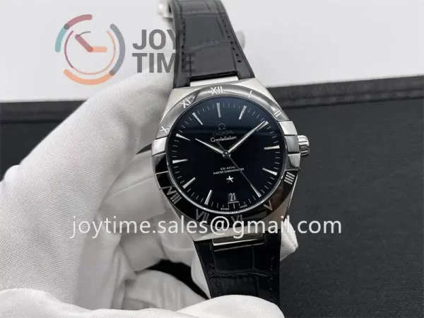 Omega Constellation VSF 1:1 Best Edition SS 39mm Leather Strap A8900