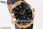 Omega Constellation SBF 1:1 Best Edition RG 39mm Leather Strap A8900