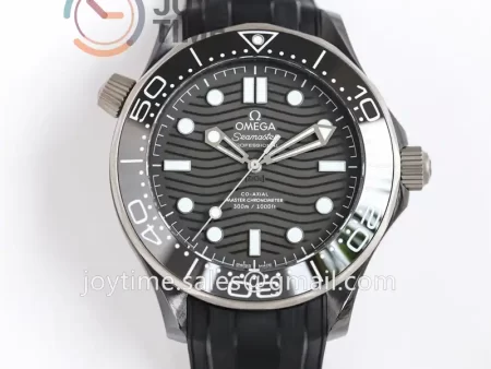 Omega Seamaster Diver 300M ORF 1:1 Best Edition Ceramic 43.5mm Rubber Strap Super Clone A8806