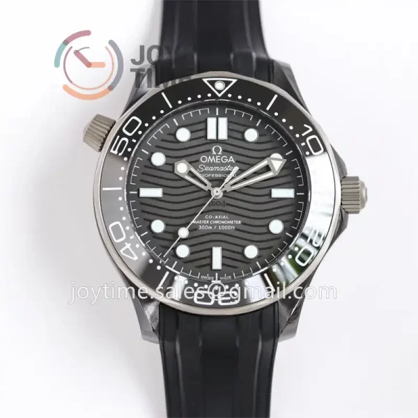 Omega Seamaster Diver 300M ORF 1:1 Best Edition Ceramic 43.5mm Rubber Strap Super Clone A8806