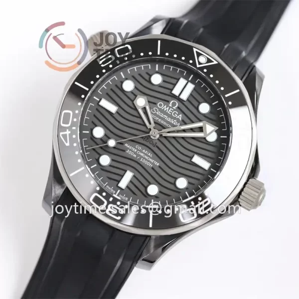 Omega Seamaster Diver 300M ORF 1:1 Best Edition Ceramic 43.5mm Rubber Strap Super Clone A8806