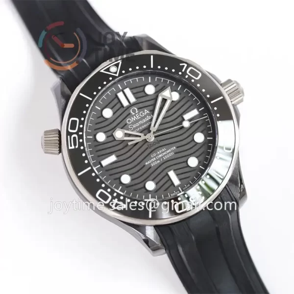 Omega Seamaster Diver 300M ORF 1:1 Best Edition Ceramic 43.5mm Rubber Strap Super Clone A8806