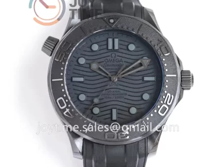 Omega Seamaster Diver 300M ORF 1:1 Best Edition Ceramic 43.5mm Rubber Strap Super Clone A8806