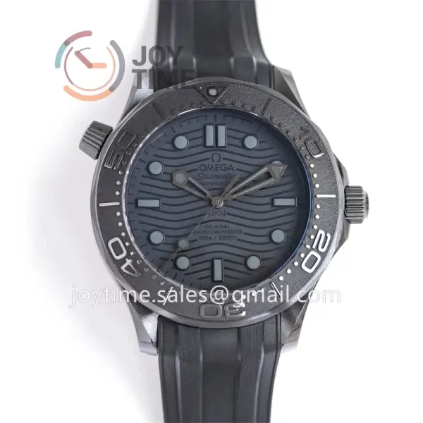 Omega Seamaster Diver 300M ORF 1:1 Best Edition Ceramic 43.5mm Rubber Strap Super Clone A8806