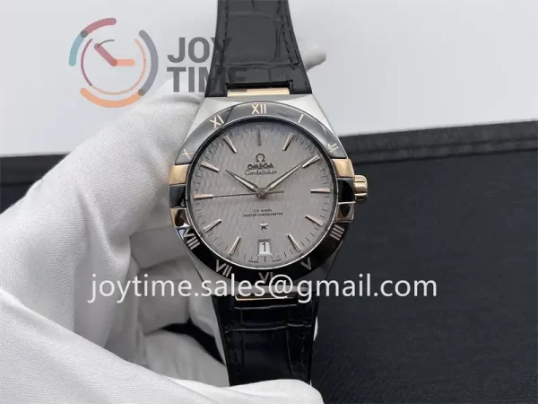 Omega Constellation VSF 1:1 Best Edition SS 41mm Leather Strap A8900