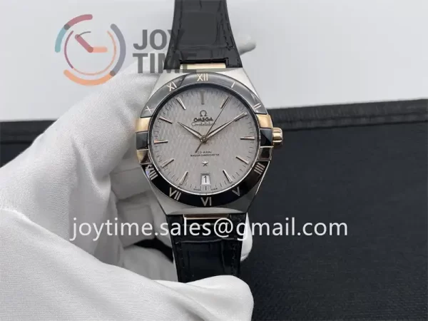 Omega Constellation VSF 1:1 Best Edition SS 41mm Leather Strap A8900