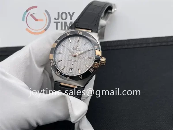 Omega Constellation VSF 1:1 Best Edition SS 41mm Leather Strap A8900