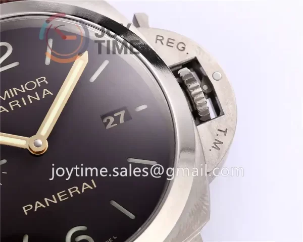 Panerai Pam00351 VSF 1:1 Best Edition Titanium 44mm Leather Strap P9000