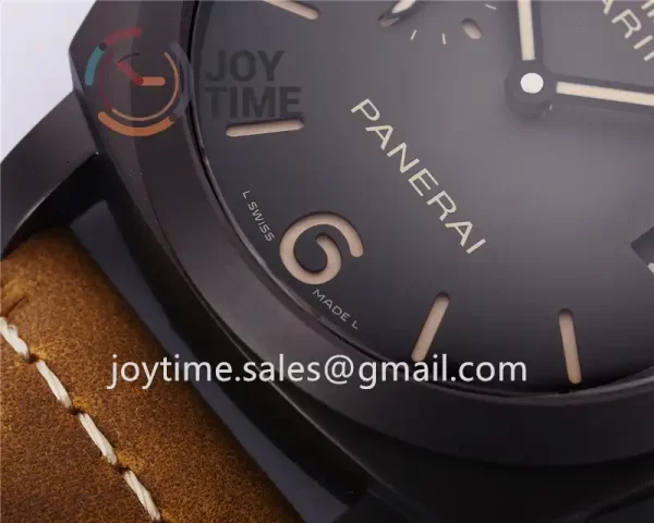 Panerai Pam00386 VSF 1:1 Best Edition PVD 44mm Leather Strap P9000