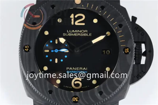 Panerai Pam00616 VSF 1:1 Best Edition Carbon 47mm Rubber Strap P9000