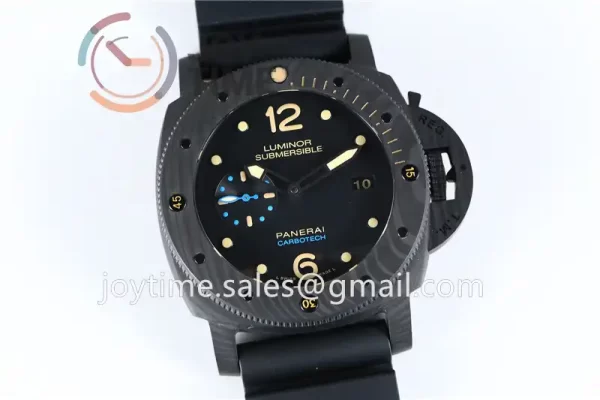 Panerai Pam00616 VSF 1:1 Best Edition Carbon 47mm Rubber Strap P9000