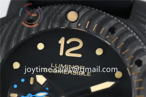 Panerai Pam00616 VSF 1:1 Best Edition Carbon 47mm Rubber Strap P9000